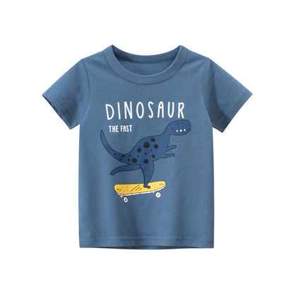 Dinosaurs x4 T-Shirts Set