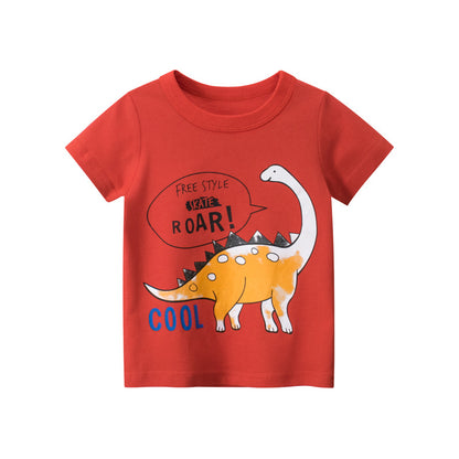 Dinosaurs x4 T-Shirts Set