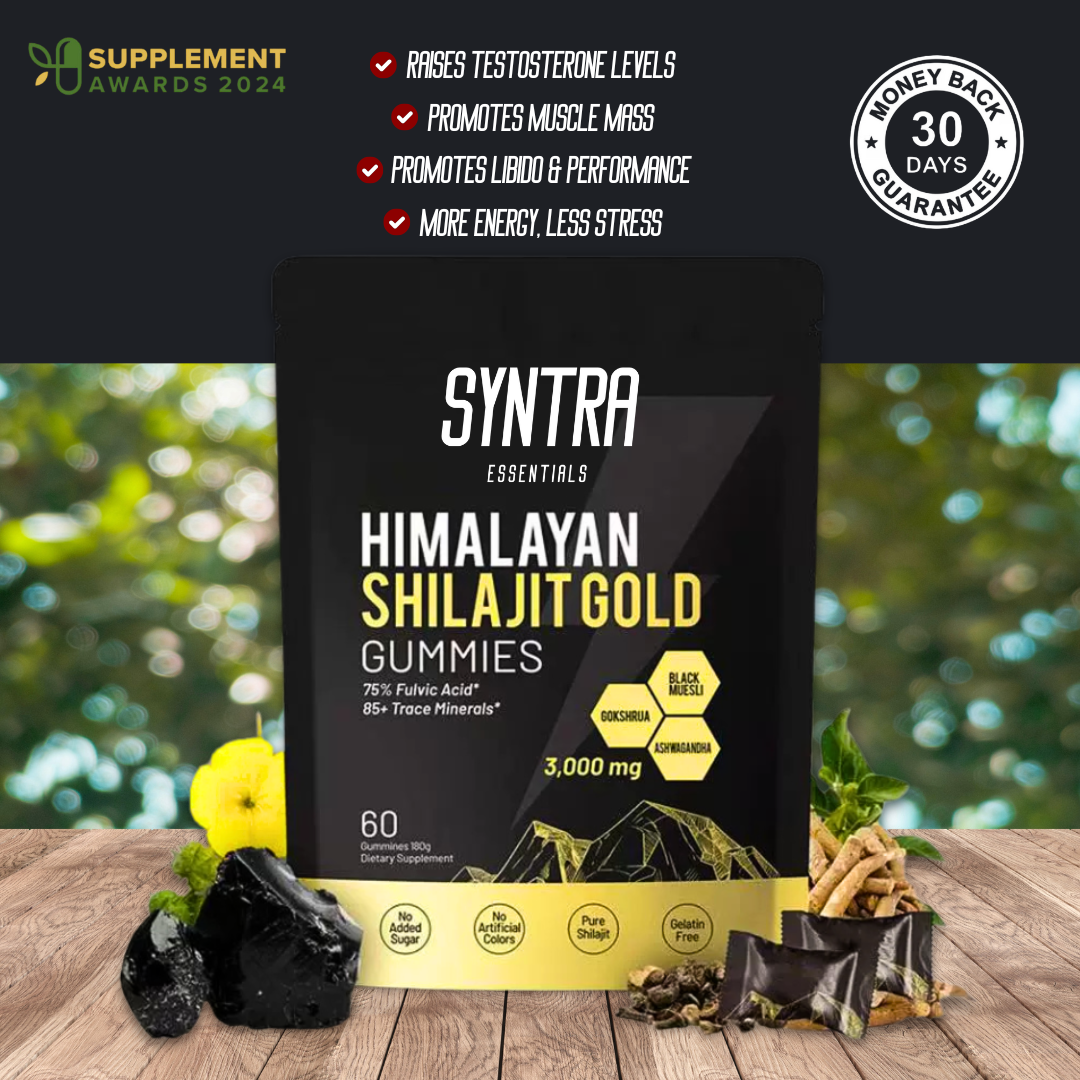 SYNTRA SHILAJIT ™ Pure Shilajit Gummies