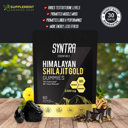 SYNTRA SHILAJIT ™ Pure Shilajit Gummies